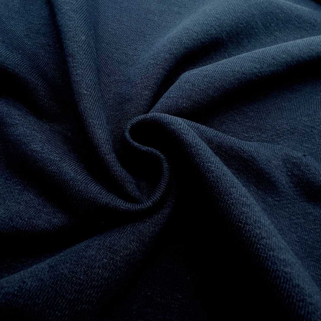 Fabric Fleece Brushed - Navy Blue