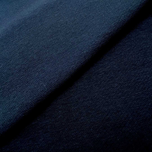 Fabric Fleece Brushed - Navy Blue