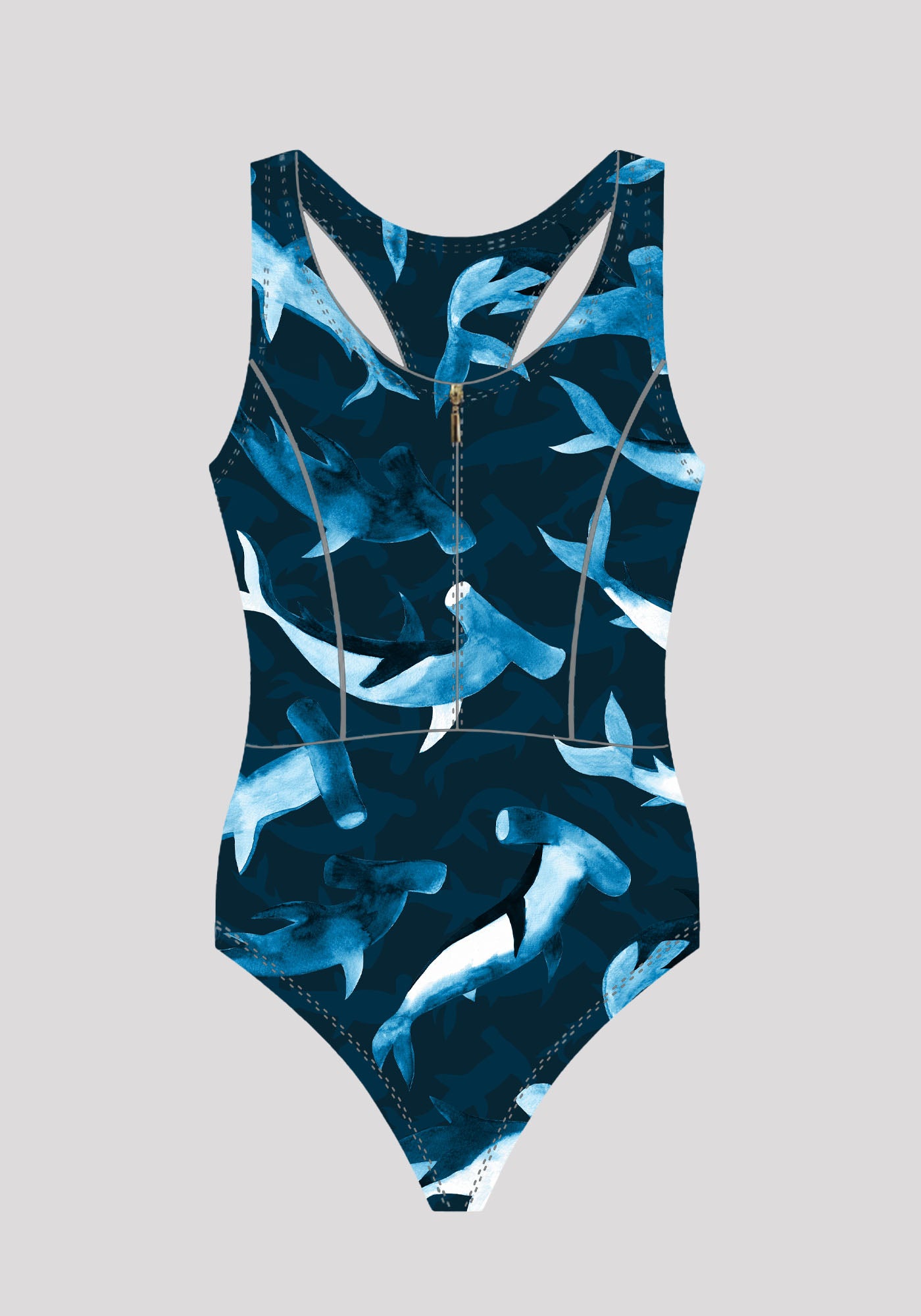 BLU WILD | Power Swimsuit