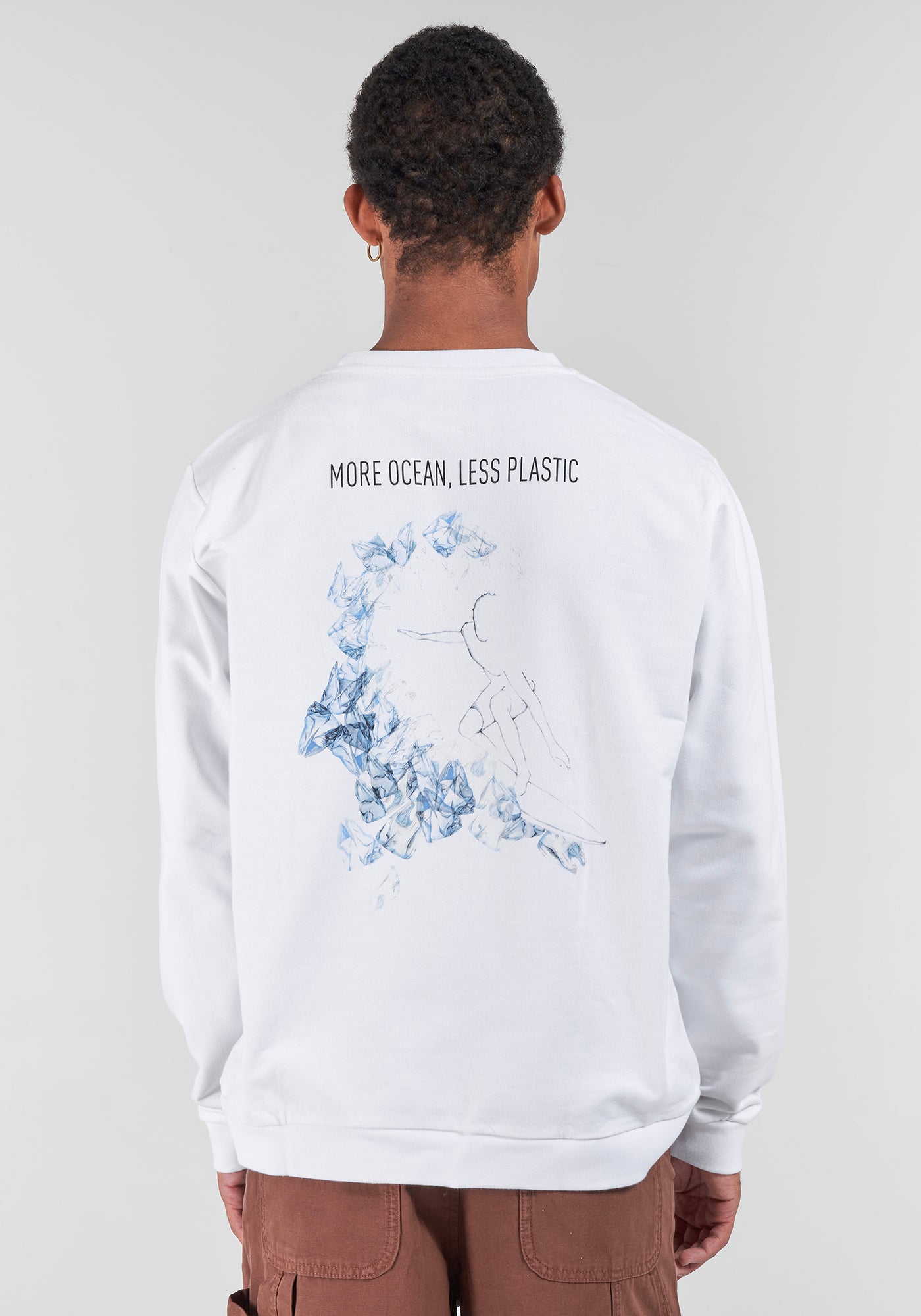ORIGINS | More Ocean, Less Plastic Sweatshirt